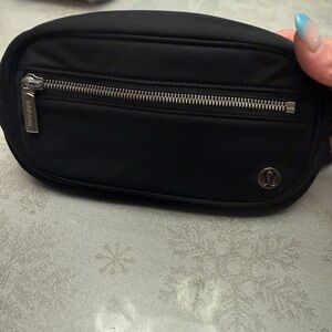 lululemon athletica Black Belt Bag- retired new without tags